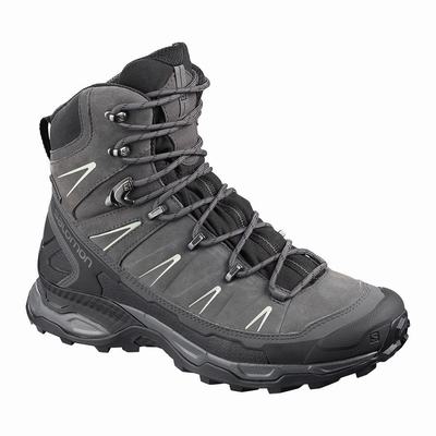 Dámské Trekové Boty Salomon X ULTRA TREK GORE-TEX Černé/Šedé Výprodej SA65397-706